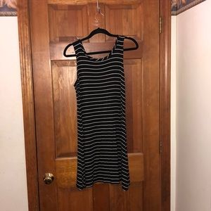 Black and white dress